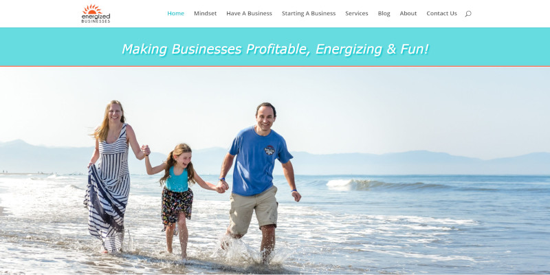 Energized Businesses.com home page