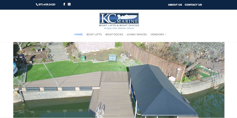 KC Marine LLC home page